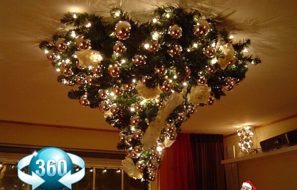 Kerstboom plafond